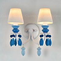 Бра Cloyd LOTTIE-D W2 - голубая керамика (арт.20413)