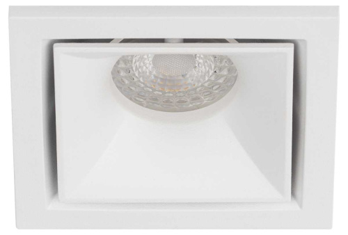 Светильник встраиваемый алюминиевый ЭРА KL101 WH под лампу MR16 GU5.3 белый Б0055586 фото 9