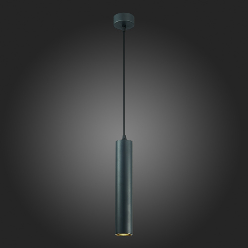 ST151.403.01 Светильник подвесной Черный GU10 1*50W  IP20 D54xH290 220V Без ламп Подвесные светильники фото 6