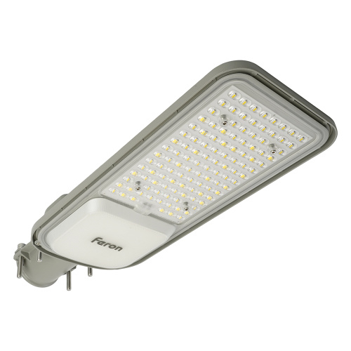 Светодиодный уличный консольный светильник Feron SP3040 100W 5000K 230V, серый фото 11