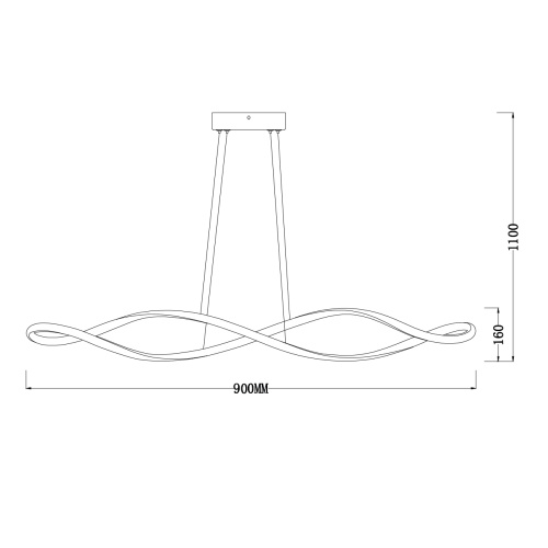 Подвесной светильник Escada 10236/1 LED*60W Gold фото 6