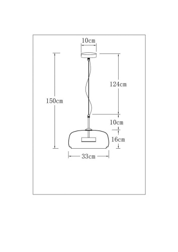 Подвесной светодиодный светильник Arte Lamp Padova A2404SP-33AM фото 2