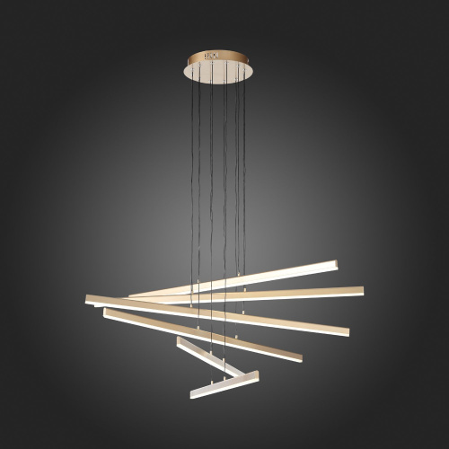 SL394.223.06 Светильник подвесной ST-Luce Матовое золото/Белый LED 6*16,6W 4000K BASONI фото 5