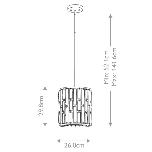 Подвесной светильник Hinkley Lighting, Арт. HK-GEMMA-P-A-VBZ фото 2