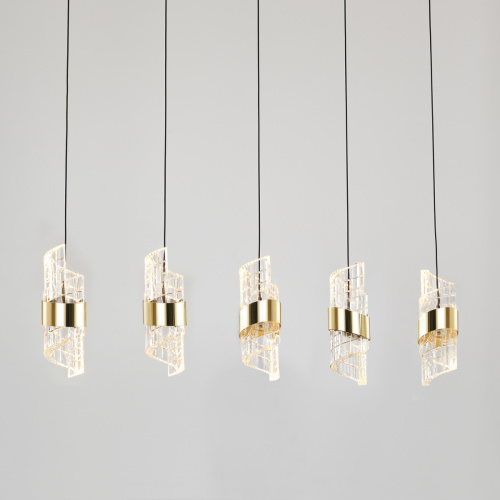 Подвесной светильник MD23001022-5B gold фото 2