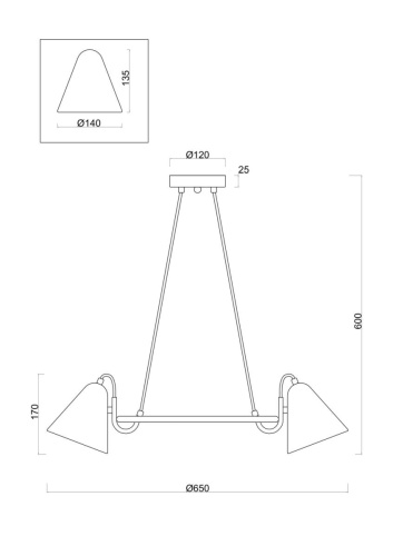 Люстра Freya FR8001PL-05WG фото 4