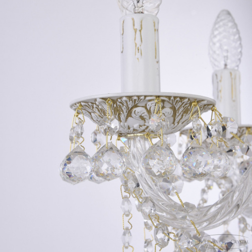 Люстра с хрустальными подвесками AL16309/6/160 WMG Bohemia Ivele Crystal (Богемия Ивеле Кристалл) фото 6 Люстра с хрустальными подвесками AL16309/6/160 WMG Bohemia Ivele Crystal (Богемия Ивеле Кристалл) фото 6
