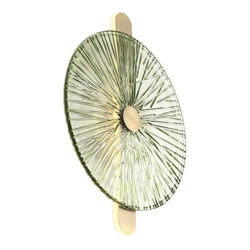 SL6141.321.01 Светильник настенный ST-Luce бронза/зелёный LED 1*11W 4000K WASI фото 3