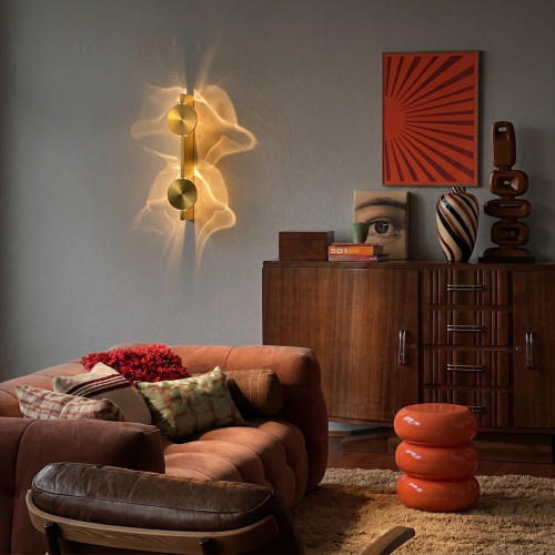 10452/2W Gold Настенный светильник LOFT IT Flame фото 6 10452/2W Gold Настенный светильник LOFT IT Flame фото 6
