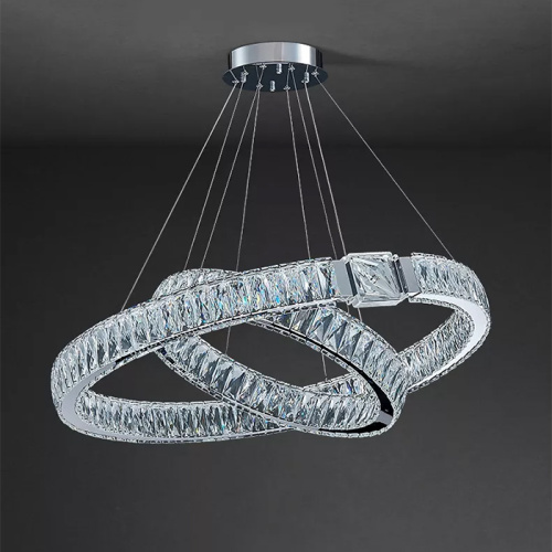 Люстра D8010P/2R/D800+600 silver фото 6 Люстра D8010P/2R/D800+600 silver фото 6