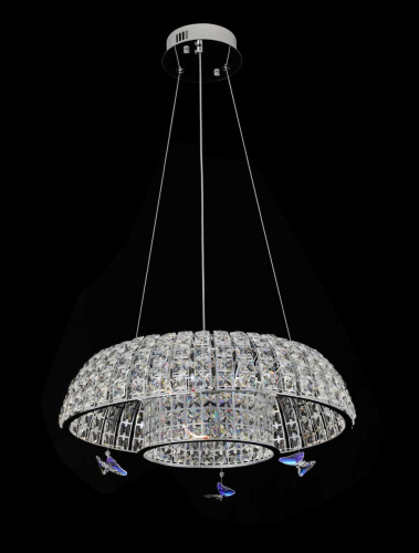 Люстра подвесная Alfa Light F4024-14 500mm CH LED Люстра подвесная Alfa Light F4024-14 500mm CH LED