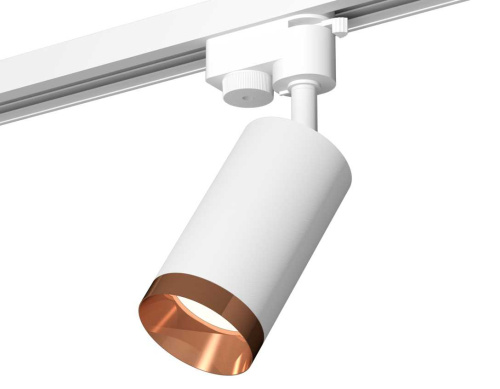 Комплект трекового светильника Ambrella light Track System XT6322065 SWH/PPG белый песок/золото розовое полированное (A2520, C6322, N6135) фото 2