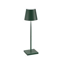 Настольная лампа Poldina Dark green