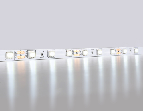 Светодиодная лента 12В 5050 60Led 14.4Вт/м 6500K IP20 5м фото 2 Светодиодная лента 12В 5050 60Led 14.4Вт/м 6500K IP20 5м фото 2