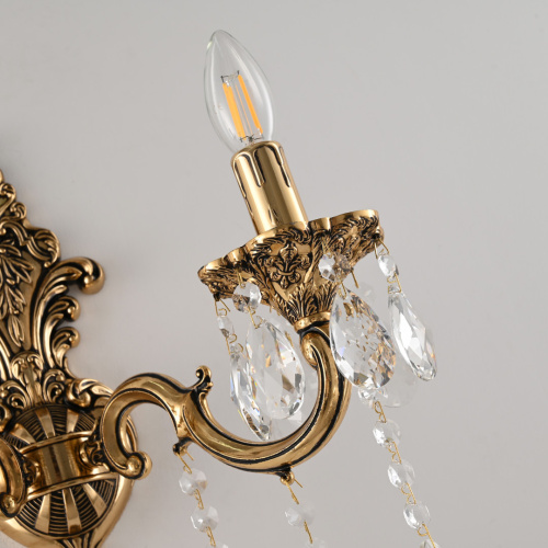 Бра с хрустальными подвесками AL7801B14/2/175 A GB Bohemia Ivele Crystal (Богемия Ивеле Кристалл) фото 9