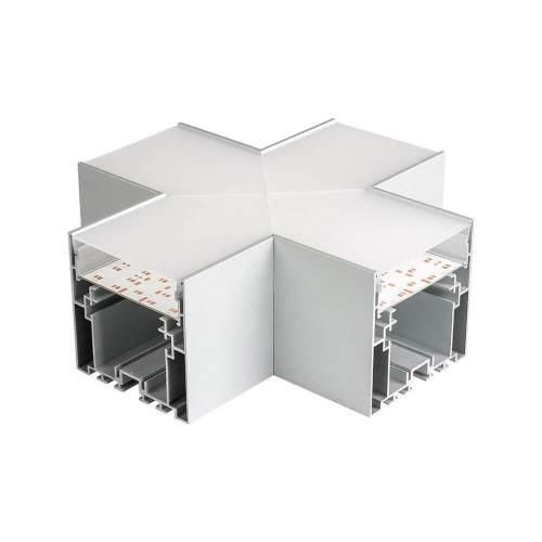 Коннектор X-образный Arlight S2-Line-7977-X90 крестовой 021265 Коннектор X-образный Arlight S2-Line-7977-X90 крестовой 021265