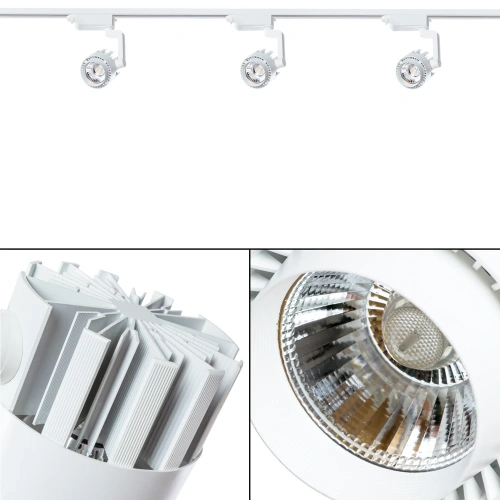 Трековый светильник Arte Lamp VIGILE A1620PL-1WH фото 3