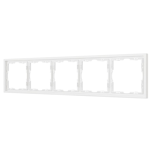 Рамка пластиковая FRM-NOBE-SFPL-5-WH Arlight 054227 Рамка пластиковая FRM-NOBE-SFPL-5-WH Arlight 054227