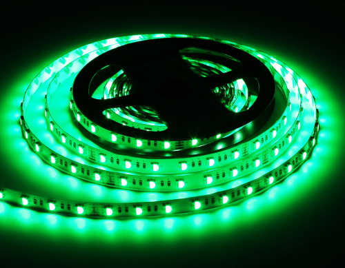 Светодиодная лента 24В 5050 60Led 10Вт/м Цветная RGB+W 3000K IP20 5м фото 15