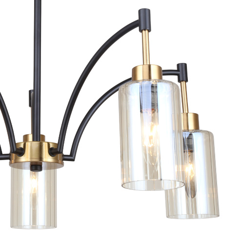 Светильник на штанге Escada 1166/5P E14*40W Brass/Black фото 2 Светильник на штанге Escada 1166/5P E14*40W Brass/Black фото 2