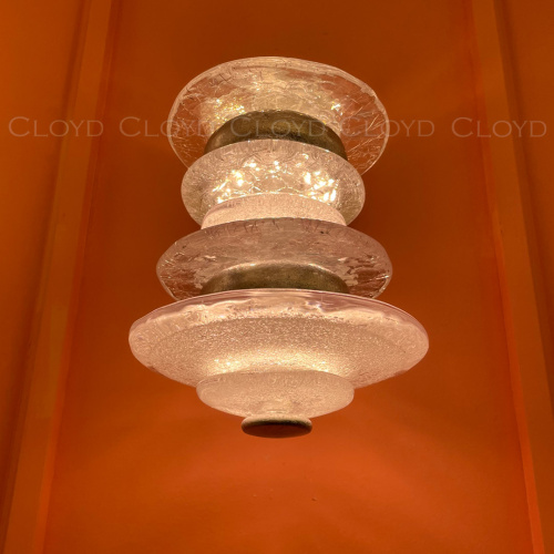 Бра Cloyd GEFEST W3 / выс. 25 см - серебро сусальн. (арт.20125) фото 6