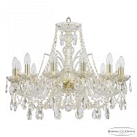 Люстра хрустальная 105/12/240 G Bohemia Ivele Crystal (Богемия Ивеле Кристалл)