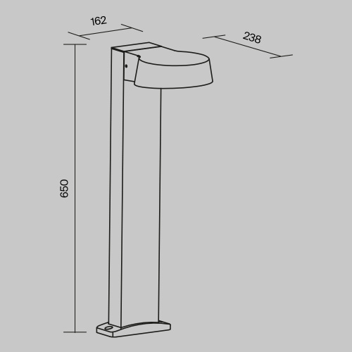 Ландшафтный светильник Outdoor O443FL-L12GF3K фото 16