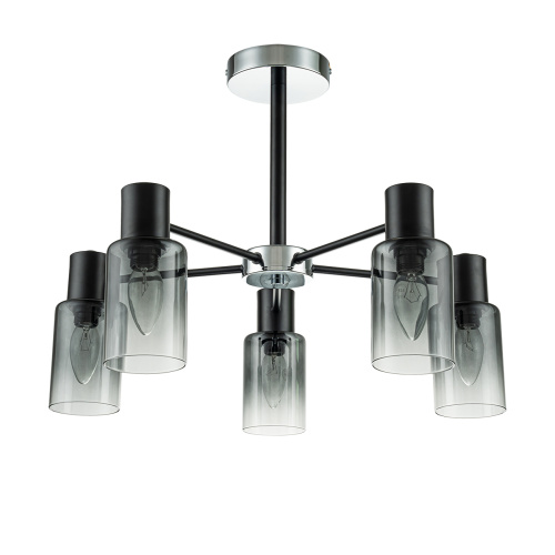 Светильник на штанге Escada 2120/5P E14*40W Black фото 2 Светильник на штанге Escada 2120/5P E14*40W Black фото 2