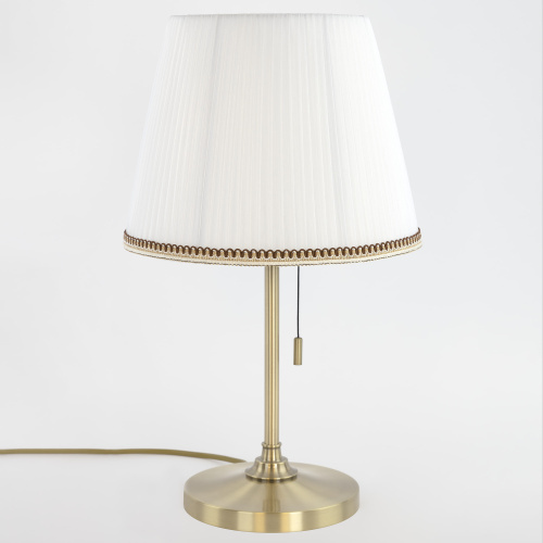 Citilux Линц CL402730 Настольная лампа бронза с белым абажуром фото 5 Citilux Линц CL402730 Настольная лампа бронза с белым абажуром фото 5