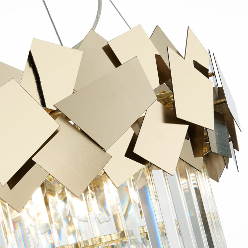 SL1232.203.06 Светильник подвесной ST-Luce Золотистый/Прозрачный, Золотистый E14 6*60W CASERTA фото 2