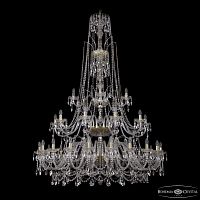 Люстра хрустальная 1411/20+10+5/530/XL-202/3d G
