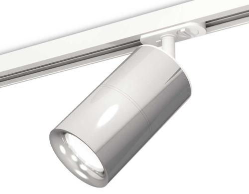 Комплект трекового светильника Ambrella light Track System XT7405002 PSL/SWH серебро полированное/белый песок (A2536, C7405, A2070, C7405, N7012)
