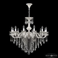 Люстра с хрустальными подвесками AL78101/12/300 B WMG Bohemia Ivele Crystal (Богемия Ивеле Кристалл)