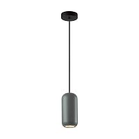 5060/1E PENDANT ODL24 377 темн.зеленый/черный/металл Подвес GU10 LED 4W COCOON