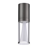 7143/4CL HIGHTECH ODL26 513 Потолочный светильник темный никель/акрилл/металл IP20 LED 4W 280Лм 3000K 180° 220V DEFANCE