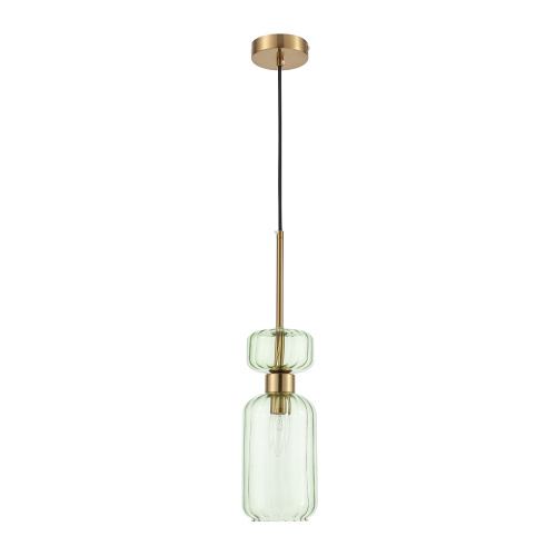 Подвесной светильник Escada 1141/1S E14*60W Antigue copper/Green фото 3