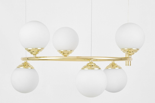 Подвесной светильник Lampit Fino TP 2003-6-RD GD фото 2 Подвесной светильник Lampit Fino TP 2003-6-RD GD фото 2