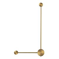 7009/10WL HIGHTECH ODL25 273 античная бронза/металл/акрил Настенный светильник LED 3000/4000K тумблер на корп. 10W 220V CRI > 90 SATELLITE