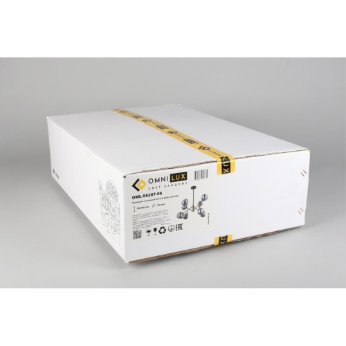 Люстра потолочная OML-95207-08 фото 4 Люстра потолочная OML-95207-08 фото 4