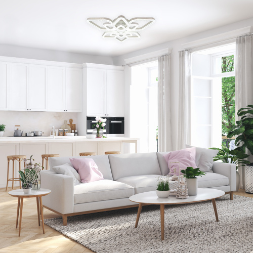 Потолочный светильник Escada 10280/6 LED*113W White фото 2 Потолочный светильник Escada 10280/6 LED*113W White фото 2