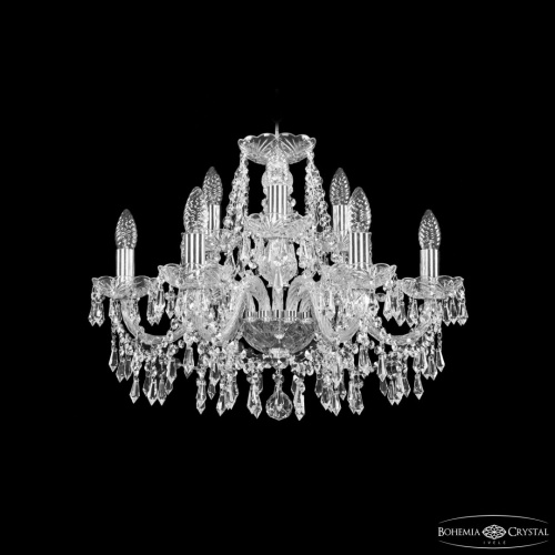 Люстра хрустальная 1403/6+3/195 Ni Bohemia Ivele Crystal (Богемия Ивеле Кристалл) Люстра хрустальная 1403/6+3/195 Ni Bohemia Ivele Crystal (Богемия Ивеле Кристалл)