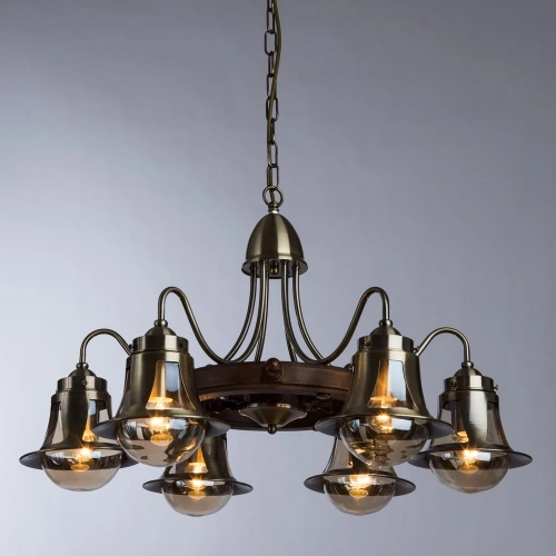 Подвесная люстра Arte Lamp TIMONE A7006LM-6AB фото 2 Подвесная люстра Arte Lamp TIMONE A7006LM-6AB фото 2