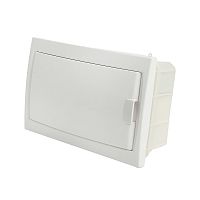 Бокс встраиваемый STEKKER EBX50-2/08-20 8 модулей, белый, пластик, серия ArcaClass