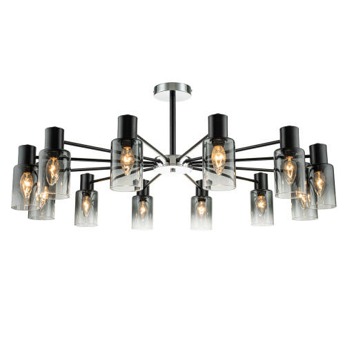 Светильник на штанге Escada 2120/12P E14*40W Black Светильник на штанге Escada 2120/12P E14*40W Black