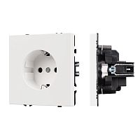 Механизм электрической розетки Arlight SCT-NOBE-MEU1-SFPL-WH (230V, 16A) 054276
