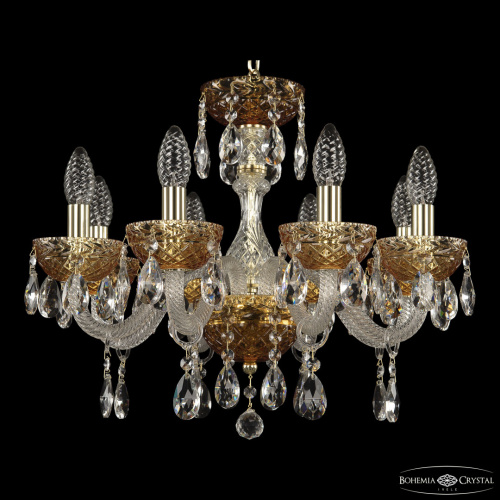 Люстра хрустальная 5417/8/165 G Amber/M-1F Bohemia Ivele Crystal (Богемия Ивеле Кристалл) Люстра хрустальная 5417/8/165 G Amber/M-1F Bohemia Ivele Crystal (Богемия Ивеле Кристалл)