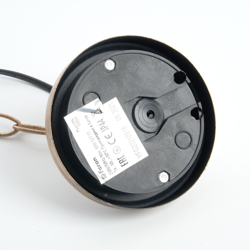 Светильник садово-парковый Feron PL6305 шестигранный на цепочке 60W E27 230V, черное золото фото 6