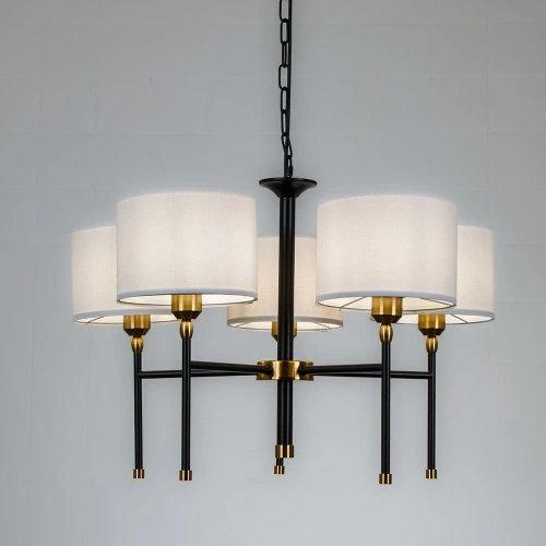 Подвесная люстра Arte Lamp JAMIE A4090LM-5BK фото 2