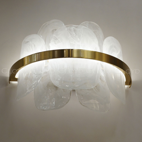 Бра Cloyd COLD W1 / выс. 28 см - латунь (арт.20419) фото 2 Бра Cloyd COLD W1 / выс. 28 см - латунь (арт.20419) фото 2