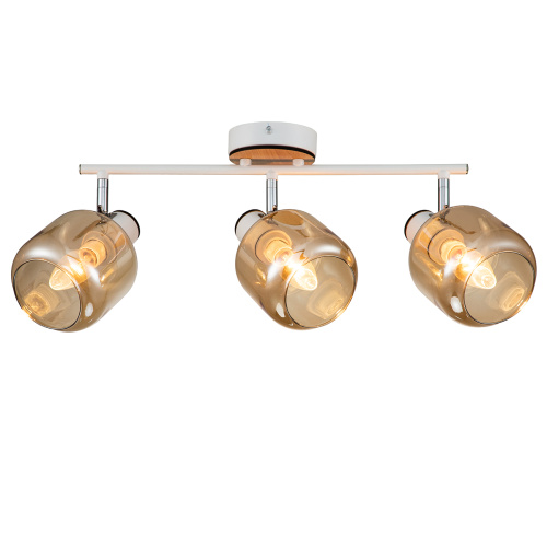 Спот Escada 10177/3A E14*40W White/Chrome/Wood фото 3 Спот Escada 10177/3A E14*40W White/Chrome/Wood фото 3